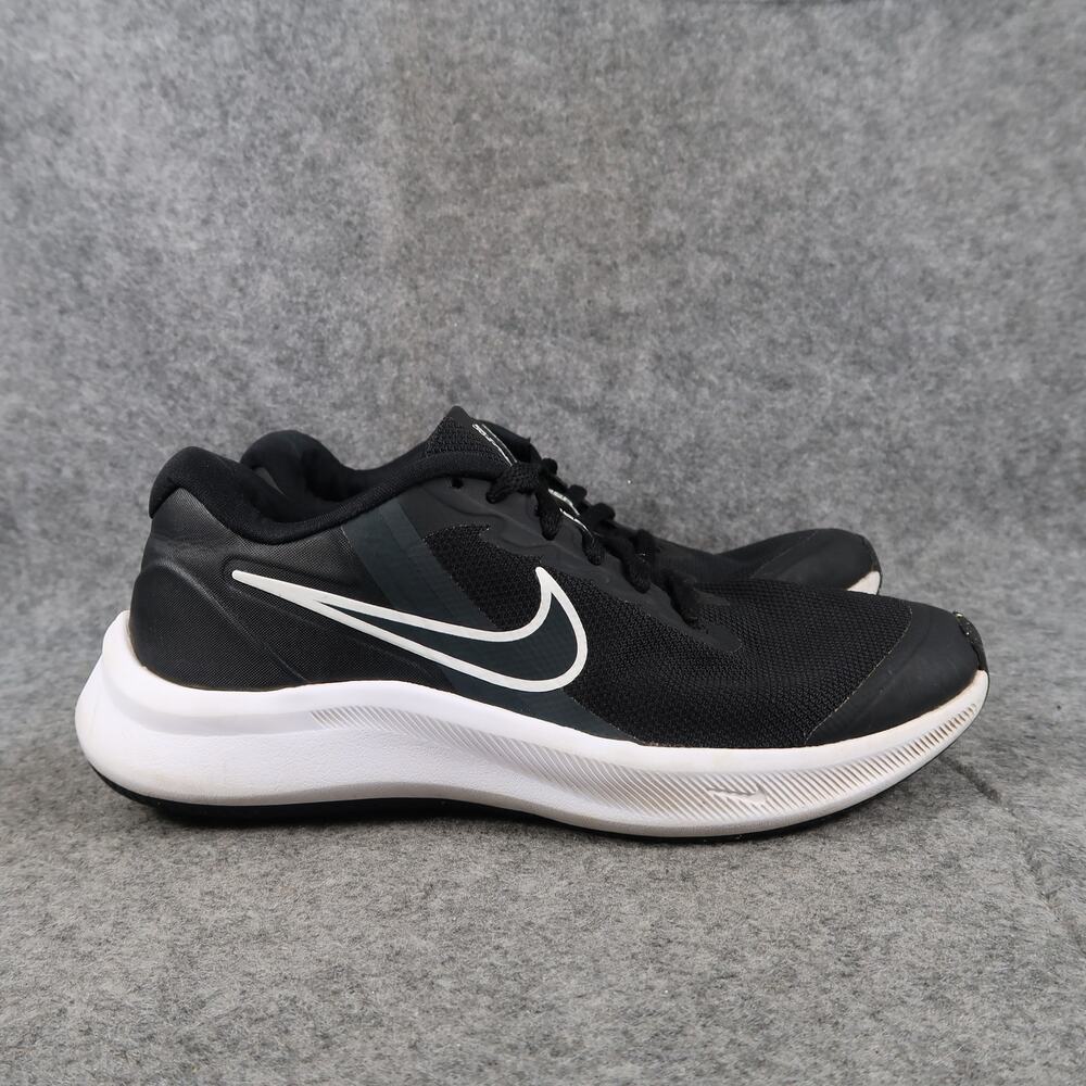 Nike Shoes Kids 3.5Y Star Runner Sneakers Athletic Trainers Casual Black White